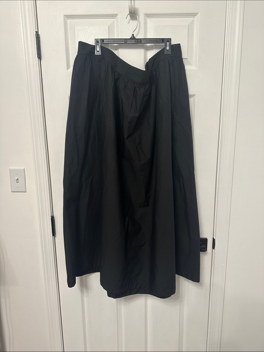 Black A-Line Maxi Skirt - Classic Women's Skirt
